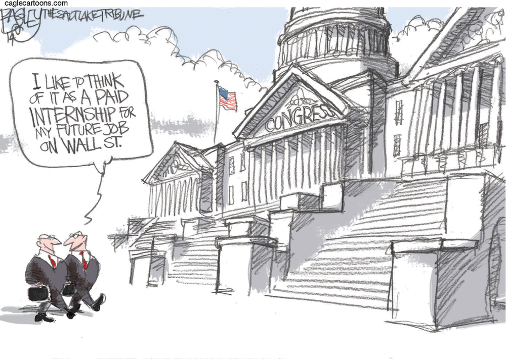 Congress as a Paid Internship to Wall Street Job