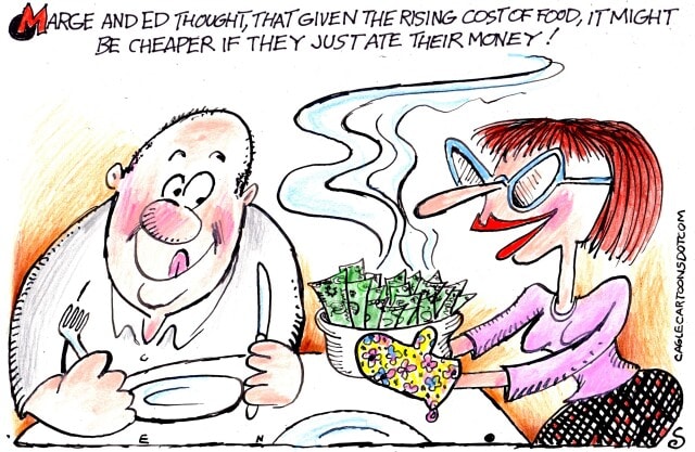 Food Prices by Randall Enos, Easton, CT