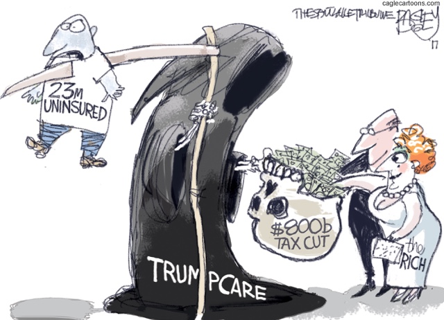 Bagley Trumpcare Tax Cut