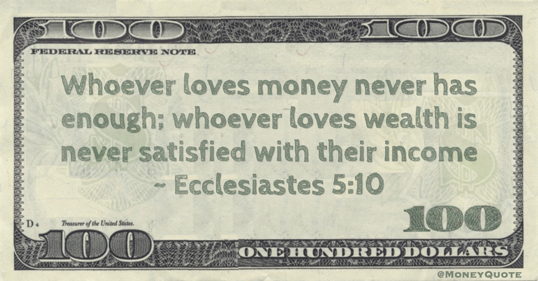 Enough Money Quotes - Money Quotes DailyMoney Quotes Daily