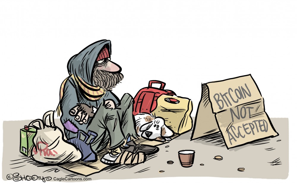 Homeless Bitcoin Not Accepted By: Martin Sutovec 