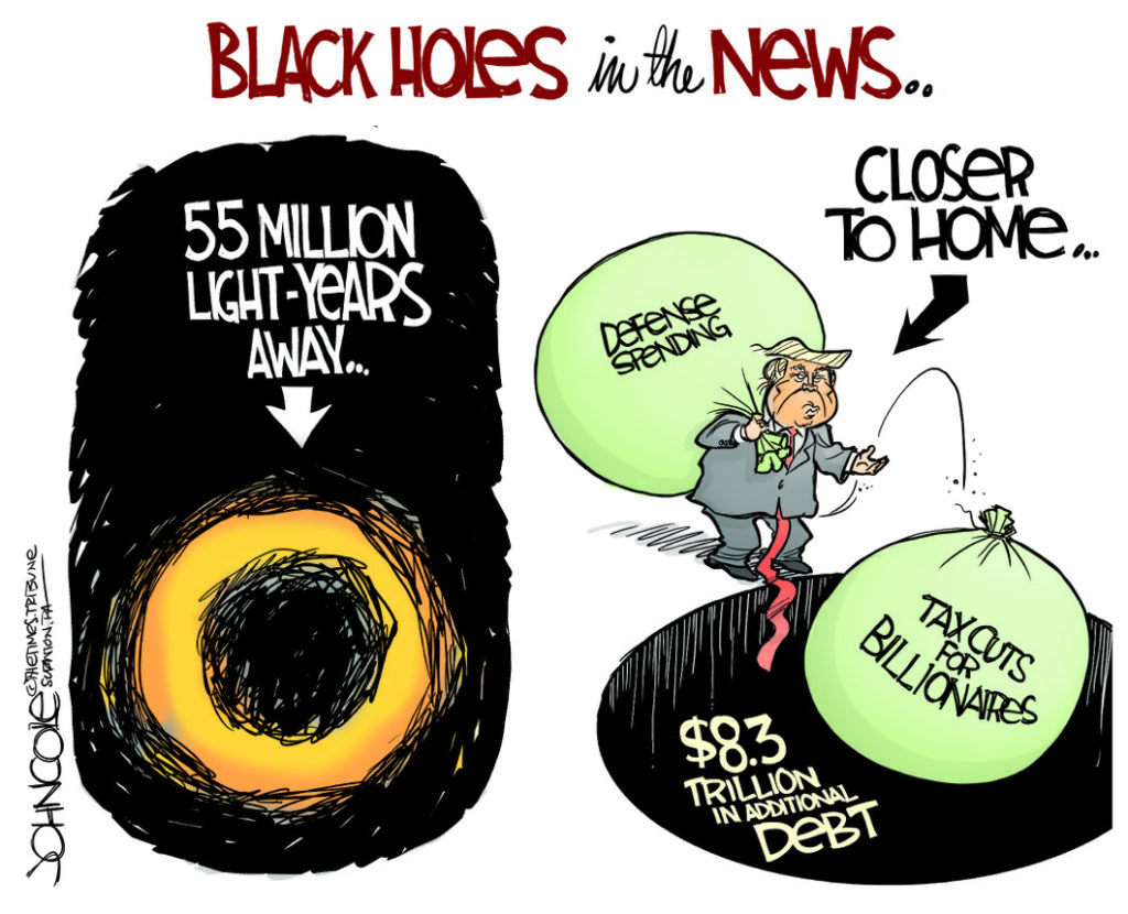 John Cole Black Hole Trump Tax Cuts