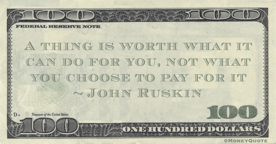 John Ruskin Quote