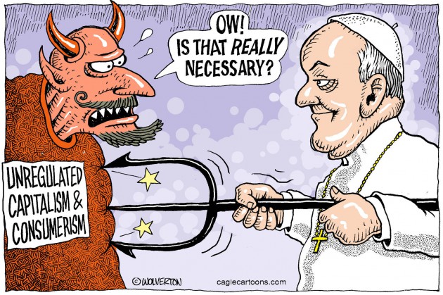 Pope-Pokes-Consumerism-Satan