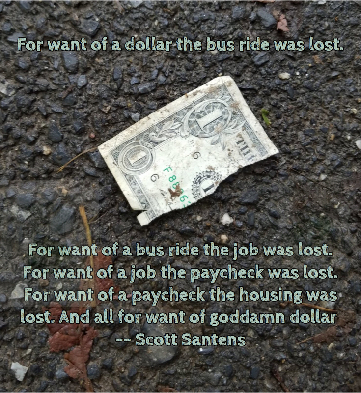 Scott Santens For Want Goddam Dollar